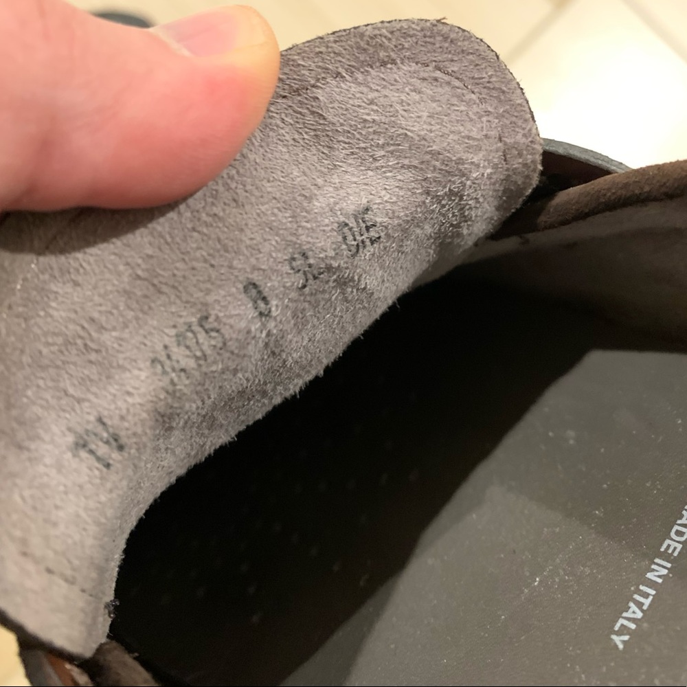 Ferragamo Brown Suede Leather Loafers - Picture 8 of 8